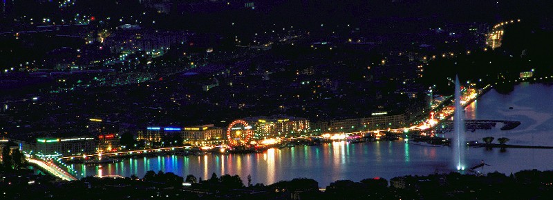 Geneva by night
